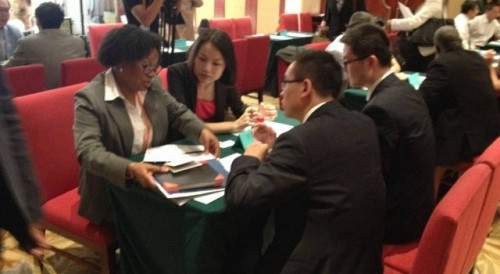 Exchange session between business people from Shanxi Province and Delegates of the Portuguese-speaking Countries