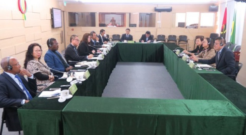 Meeting between the Permanent Secretariat of Forum Macao and representatives from the Co-operation and Development Fund between China and Portuguese-speaking Countries