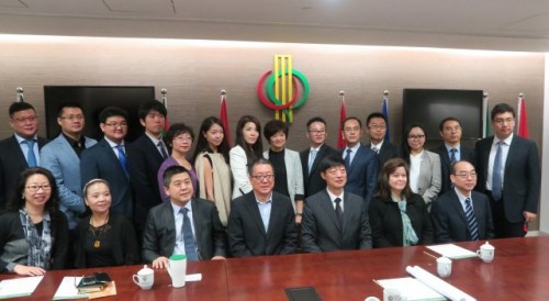 Tianjin delegation visits Permanent Secretariat of Forum Macao