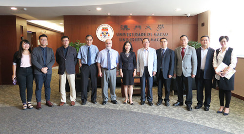 Visita à Universidade de Macau
