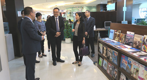 Visita ao Instituto de Promoção do Comércio e do Investimento de Macau