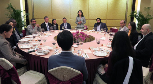 Almoço oferecido pelo Secretariado Permanente do Fórum de Macau aos representantes dos órgãos de comunicação social locais de língua portuguesa e inglesa