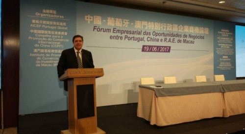 “Fórum Empresarial das Oportunidades de Negócio entre Portugal, China e RAEM”
