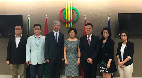 Comissão Preparativa do “Boao Asia Development Forum (Macau) 2017” visita Secretariado Permanente do Fórum de Macau