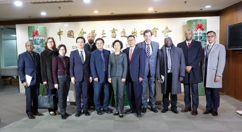 Visita à China Chamber of Commerce for Import and Export of Foodstuff, Native Produce and Animal By-products