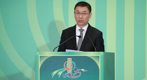 Uso da palavra pelo Director-Geral Adjunto do Gabinete de Ligação do Governo Central da República Popular da China na RAEM, Dr. Yao Jian