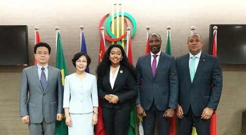 TradeInvest de Cabo Verde visitou Secretariado Permanente do Fórum de Macau