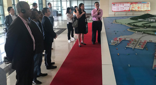 Visit to the Beihai Export Processing Zone