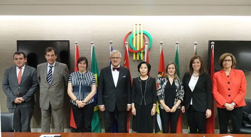 Visita da Agência Lusa ao Secretariado Permanente do Fórum de Macau