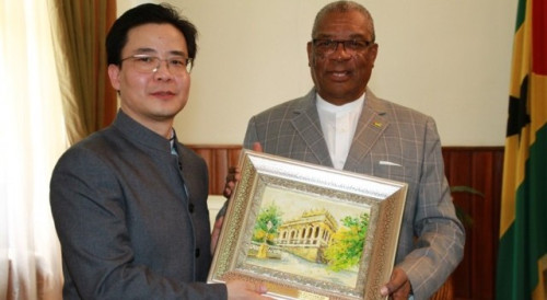 Forum Macao’s delegation meets President of São Tomé and Príncipe Mr Evaristo Carvalho