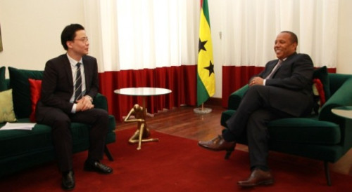 Forum Macao’s delegation meets Prime Minister of São Tomé and Príncipe Mr Patrice Émery Trovoada