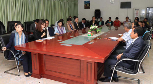 Encontro entre a Delegação e representantes de câmaras comerciais e empresas de Timor-Leste