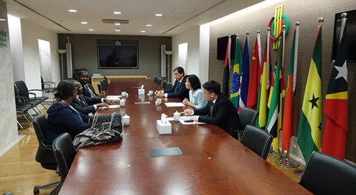 O Ministro da Saúde de São Tomé e Príncipe visitou o Secretariado Permanente do Fórum de Macau