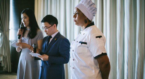 São Tomé and Príncipe chef is introduced to guests