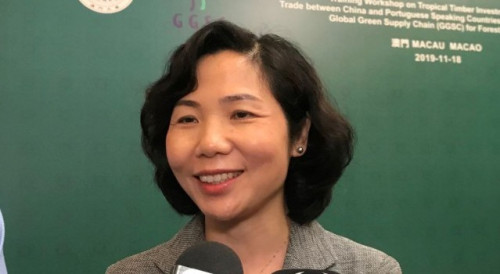  Secretary-General Ms Xu is interviewed by media