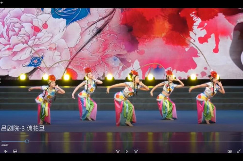 Espectáculo do Teatro “Ópera Luju”, do Município de Jinan da Província de Shandong