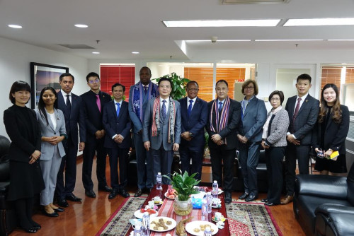 Visit to the Embassy of Timor-Leste in China