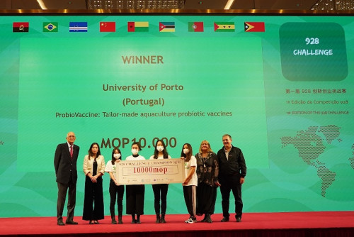Grande vencedor – Equipa da Universidade do Porto