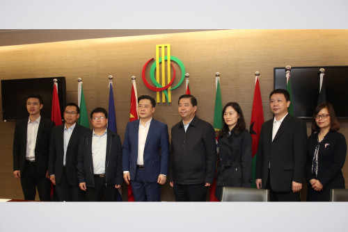 Visit from a delegation from the Dongguan Chamber of Commerce