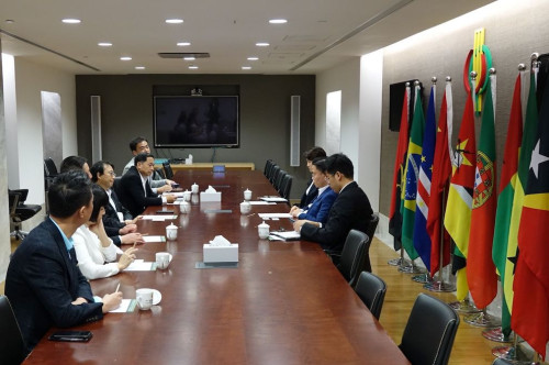 Visita do Comité dos Assuntos Exteriores da Assembleia Popular do Município de Shenzhen