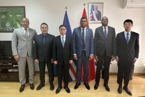 Visit to the Embassy of Cabo Verde in China