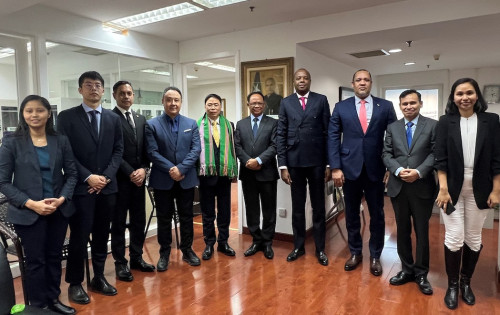 Visita à Embaixada de Timor-Leste na China