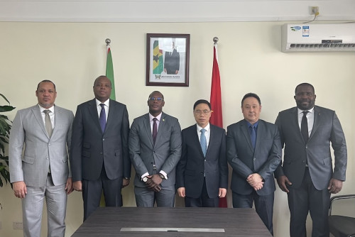 Visit to the Embassy of São Tomé and Príncipe in China