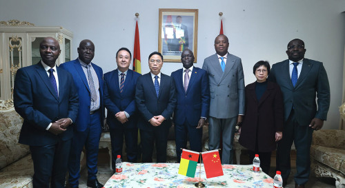 Visit to Embassy of Guinea-Bissau to China