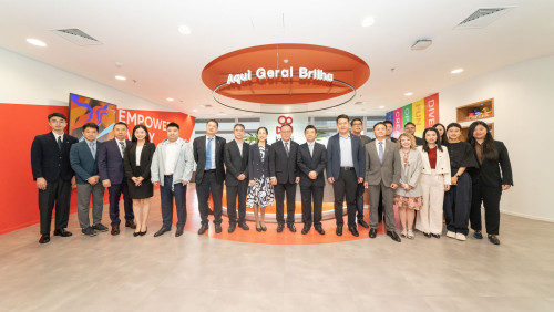 Permanent Secretariat of Forum Macao and Hengqin cross-border e-commerce delegation visit Brazil and Portugal