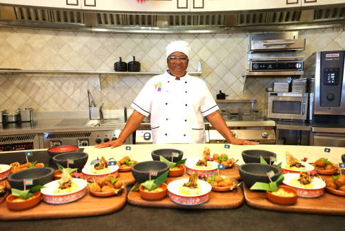 Maria Batista, Chefe de cozinha de São Tomé e Príncipe