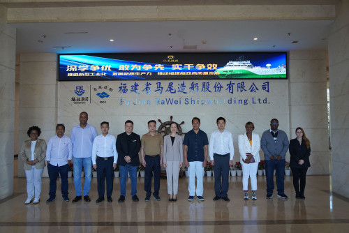 Visita a Fujian Mawei Shipbuilding Co., Ltd.