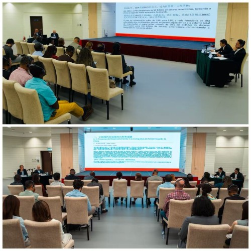 Permanent Secretariat of the Forum Macao Held Lecture on China's National Situation and the MSAR's 3rd Five-Year Plan