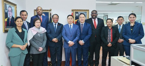 Ji Xianzheng agradece apoio das representações diplomáticas dos Países de Língua Portuguesa na China prestado ao Fórum de Macau