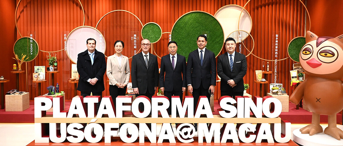 Visita do Novo Cônsul-Geral do Brasil em Hong Kong ao Secretariado Permanente do Fórum de Macau